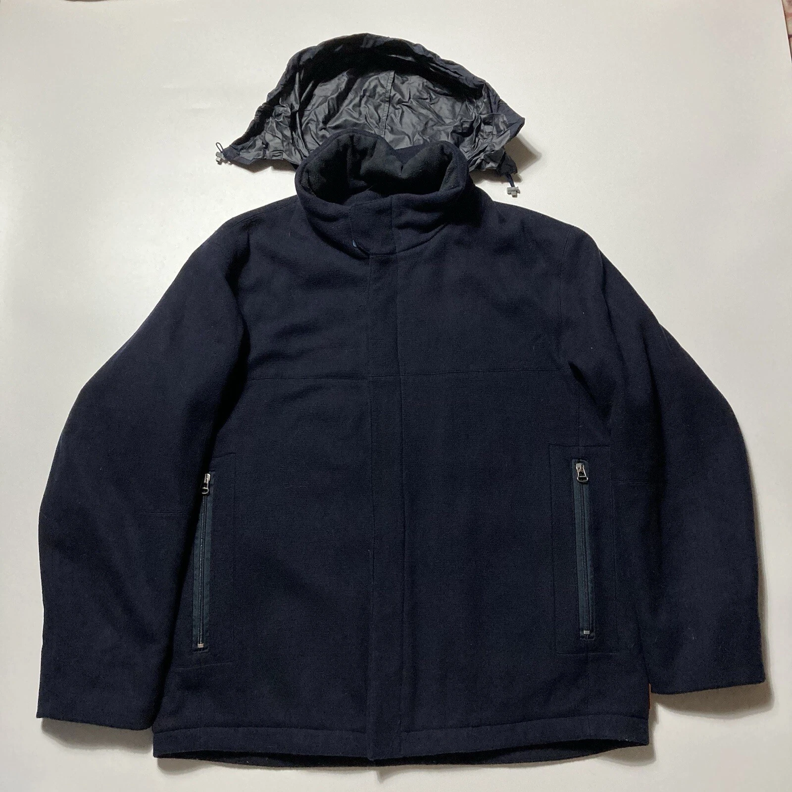 PRADA Giacca vintage Hugo Boss tecno lana opti zip