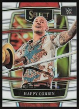 Happy Corbin 2022 Panini Select WWE # 51 Concourse White Prizm 93/99 Smack Down