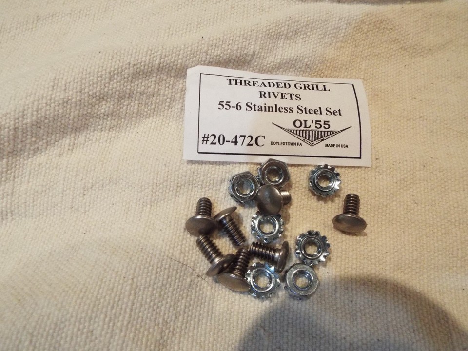 Stainless Steel Fake Rivets For Classic Chevy Stainless Steel Fake ...
