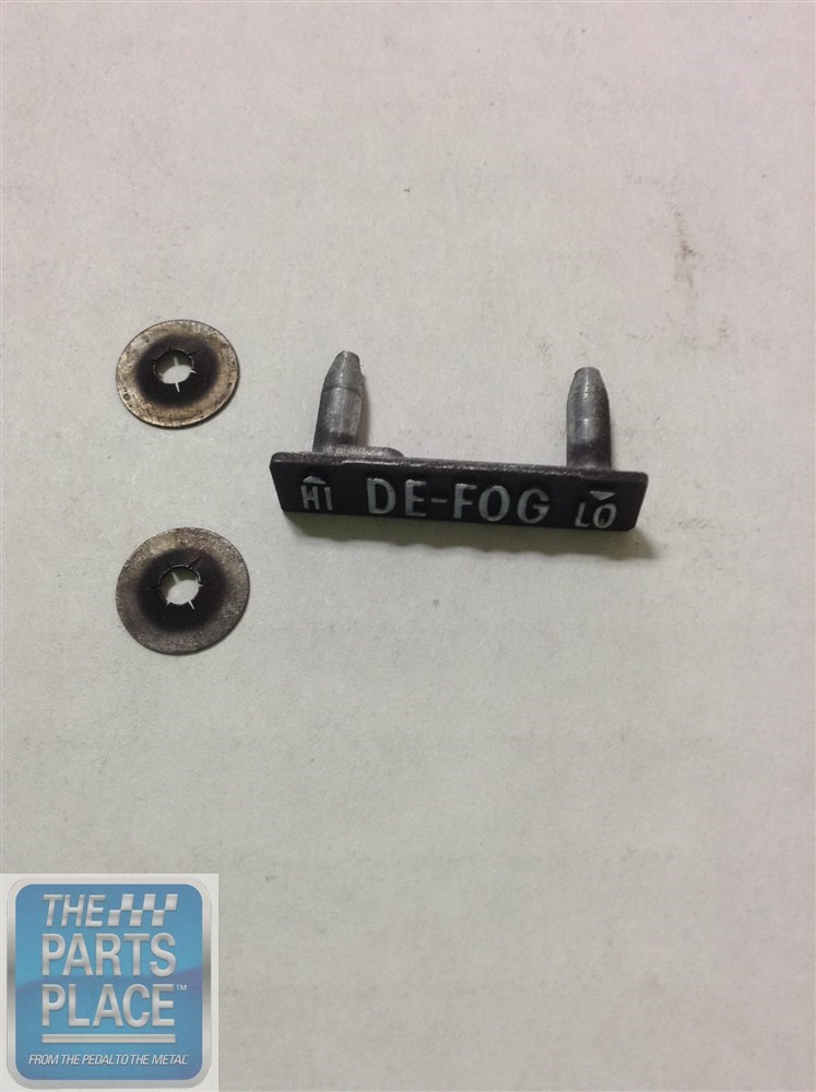 1970-78 Chevrolet Camaro Dash Rear Window Defogger Bezel New