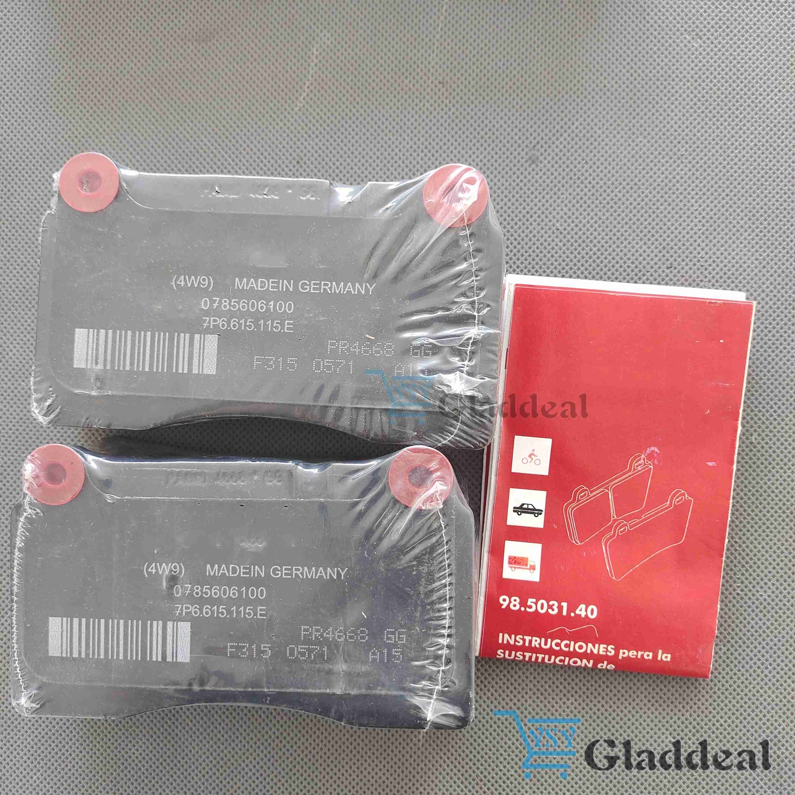 Rear Brake Pad Kit Fit Lamborghini Aventador