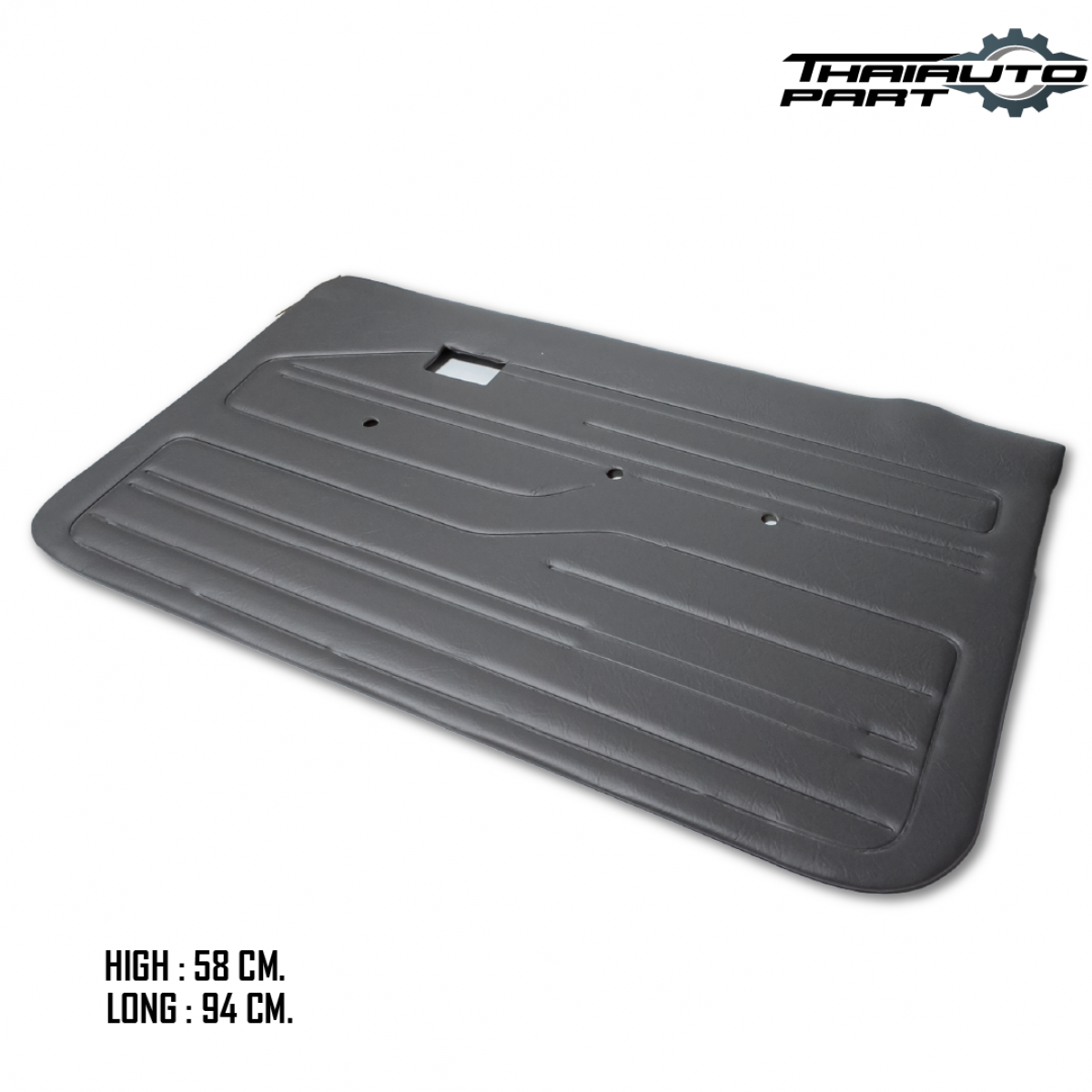 Pair LR Inside Door Panel Grey Interior For Mazda B2200 B2500 UF