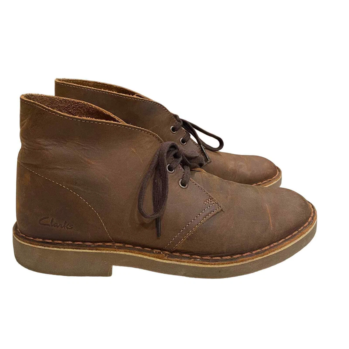 Clarks bushacre on sale 2 brown suede