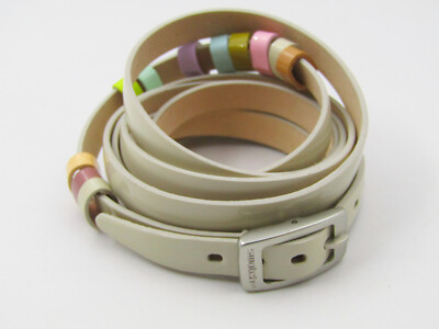 SWATCH SCHMUCK LEDERBAND ''WIDE VIEW COLOUR CODE BRACELET''
