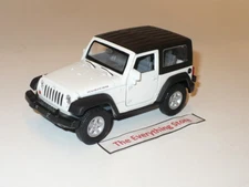 WELLY JEEP WRANGLER RUBICON 4.5 INCHES LONG WHITE FREE USA SHIP