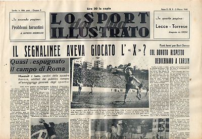 [SM4] ZEITSCHRIFT DER ILLUSTRIERTE SPORT DES SÜDENS JAHR 1948 NUMMER 9 DER MARKER HATTE