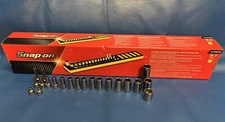 21 pc Lot 6-20mm Snap-On Tools USA 3/8 6pt SAE Sockets SFM Series Socket NO FOAM
