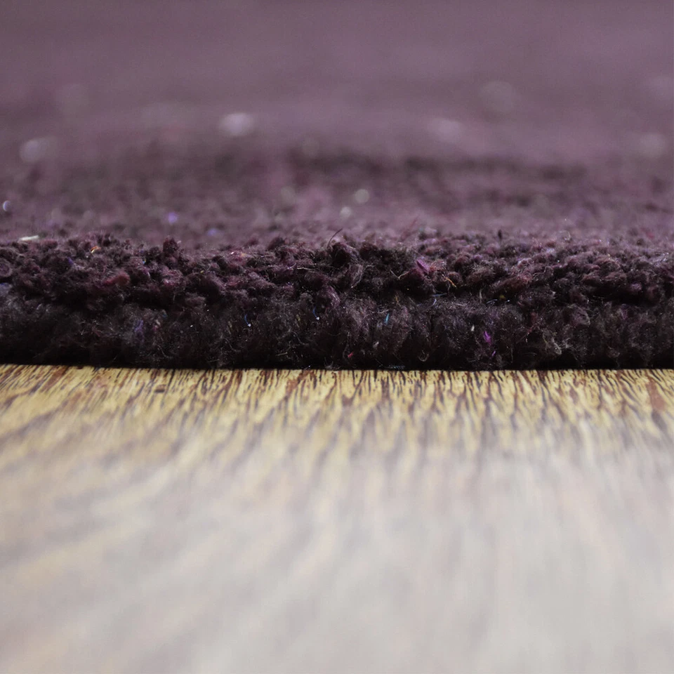 Eco-Friendly Hand Knotted Silk and Wool Area Rug Contemporary Brown BBLSM520 - Image 4 of 4