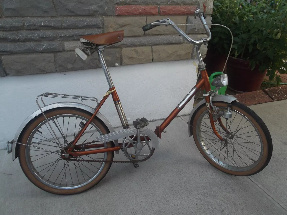 Vintage brompton sale bike