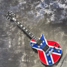 Factory Electric Guitar Zakk Wylde "Rebel" Tribute LP H-H Pickups Solid Body