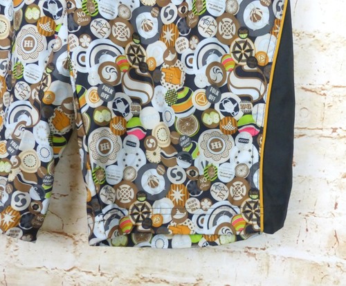 Original Penguin Swim Board Shorts Mens 30 Retro Slogans Button Pins Print Pool - Picture 11 of 17