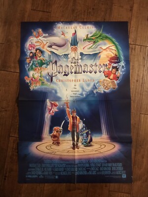 The Pagemaster - Original 1sheet Movie Poster - Culkin -Lloyd - Nimoy ...