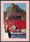 AUTO VW KÄFER ALTE POSTKARTE ORIGINAL OLD POSTCARD CAR VW BEETLE et37