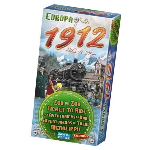 Ticket To Ride: Europe 1912 Game Kids Family Game For 8+ages - Picture 1 of 3