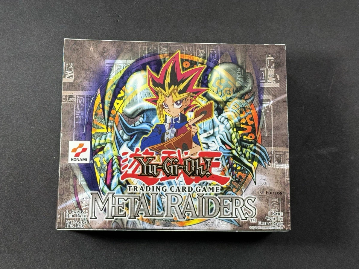Yu-Gi-Oh! TCG Metal Raiders Sealed Collectible Card Game Boxes for