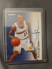 1996-97 Skybox Basketball Autographics Auto Latrell Sprewell