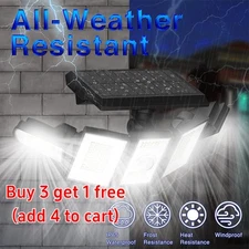 New Lamparas Luz Led Solares Luces Para Exterior Patio Sensor De light 9900000LM