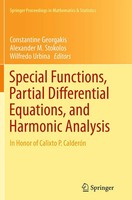 Special Functions, Partial Differential Equations, And Harmonic Analysis Buch X