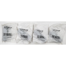 Lasco 1 in. Dia. x 1 in. Dia. Schedule 40 Insert To Insert PVC Coupling Lot of 4