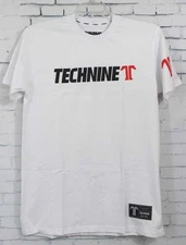 Technine OG Logo Tee Short Sleeve T-Shirt Mens Small White New 