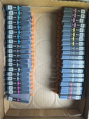 40x USED/EMPTY Original OEM Canon PGI-72 Ink Cartridges, 4 complete sets of 10