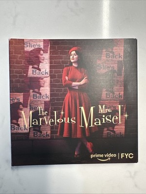 THE MARVELOUS MRS MAISEL COMPLETE SEASON 4 AMAZON 2022 FYC DVD RACHEL BROSNAHAN