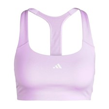 adidas Women's Power impact Training Support Sports bra color plum Size XS/AB