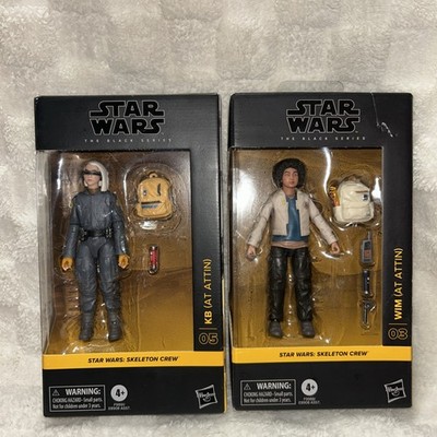  Star Wars Black Series Skeleton Crew KB & Wim (At Attin) 6'' Figure New Hasbro 