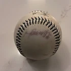 Mark DeRosa Signed Autographed Atlanta Braves Fotoball Baseball Carolina League