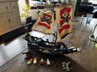 Vintage 1992 LEGO 6271  IMPERIAL FLAGSHIP Pirate ship Incomplete