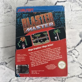 Blaster Master NES Nintendo PAL boxed with manual 