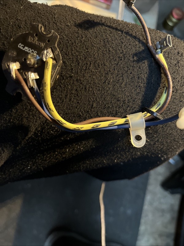 Klixon Thermal Overload Motor Protector CGJOCS Pool/ Spa Motor