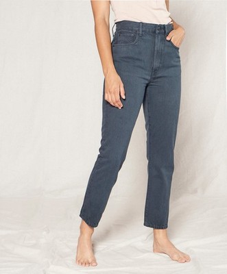 NWT Outerknown Size 27 100% Organic Cotton Dune High Rise Slim Fit Crop Jean NEW