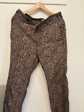 USED NEEDLES 24SS PAISLEY PRINT TRACK PANTS (S SIZE) VERYGOOD
