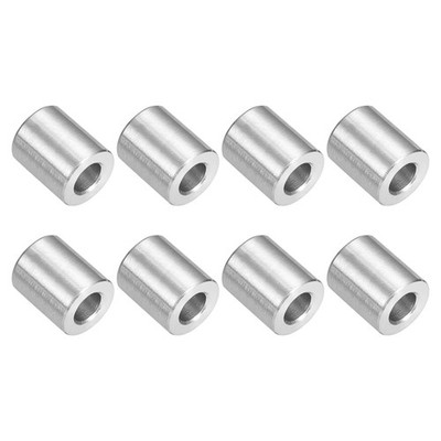 Abstandshalter aus Edelstahl 304 12mm ODx6mm IDx15mm Länge für M3-Schraube 8X