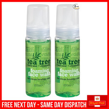 Tea Tree Foaming Face Wash 2x200ml Acne Cleanser Anti Blemish Oil Control Skin