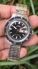 Vintage Timex Viscount Diver Automatic 47970 10978 Day/Date Men's 38mm Watch