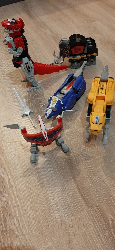 power rangers megazord Mighty Morphin   Bandai 1991  - Imagen 2 de 4