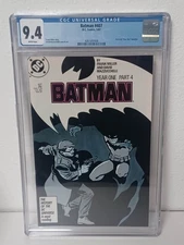 BATMAN #407 (DC, 1987) CGC Graded 9.4 ~ FRANK MILLER ~ YEAR ONE ~ White Pages