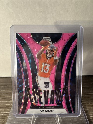 2025 Panini Mosaic Elevate Pink - Pat Bryant RC Denver Broncos