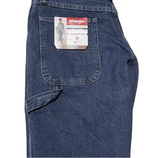 Wrangler Men's Relaxed Fit Straight Five Star Premium Mid-Rise Carpenter Jeans