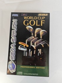Sega Saturn - World Cup Golf - OVP CIB