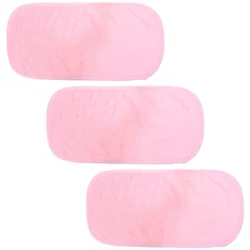 3pcs Makeup Remover Face Towels Soft Microfiber Reusable Facial Wash Cloth for S