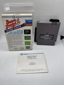 Bases Loaded II 2nd Season Nintendo NES Complete CIB Nice!