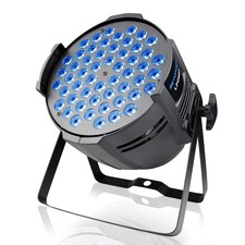 BETOPPER DJ Lights DMX Sound Activated, 54 x 3W LED Par Lights RGB Stage Ligh...