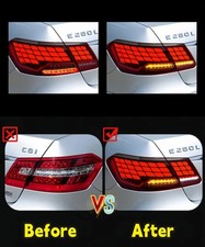 1Paar LED Scheinwerfer Satz f&uuml;r XENON R&uuml;ckleuchte 2013-2016 Benz W212 Lampe zm