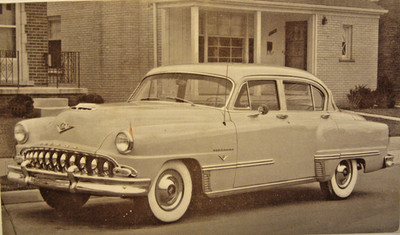 1953 De SOTO FIREDOME V-8 4-door Sedan 5.5''  x  3.25''.