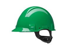 Casque de protection vert