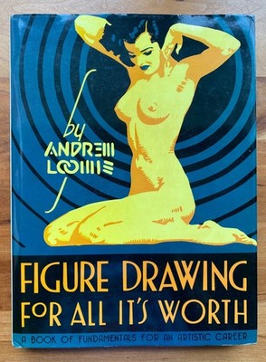 Figure Drawing for All It s Worth Andrew Loomis Hardcover DJ Titan Art Reference