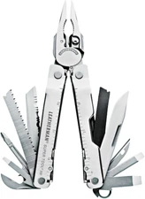 , Super Tool 300 Multitool with Premium Replaceable Wire Cutters and Saw, Stainl